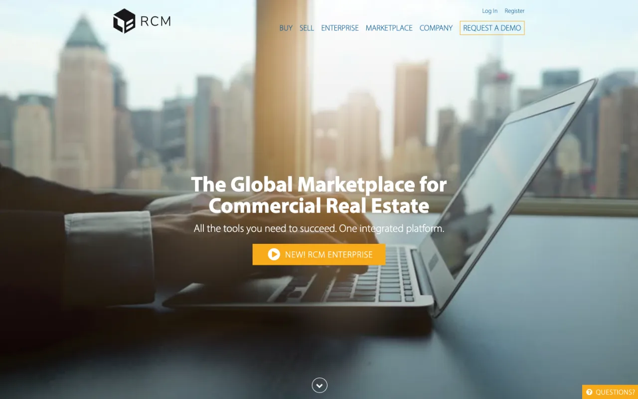 Real Capital Markets homepage
